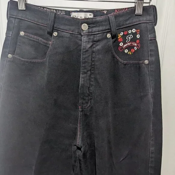 Vintage Perry Country Club | Embroidered Jeans - Picture 5 of 10